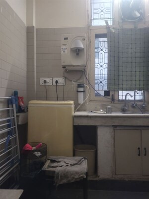 Kitchen in 3 BHK Builder Floor at East Of Kailash – for Sale