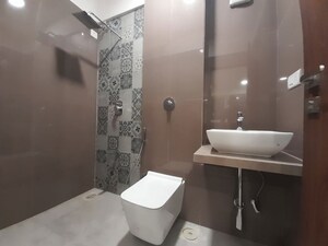 Bathroom in 1 BHK Apartment at Group Satellite Elegance, Goregaon East – for Rent