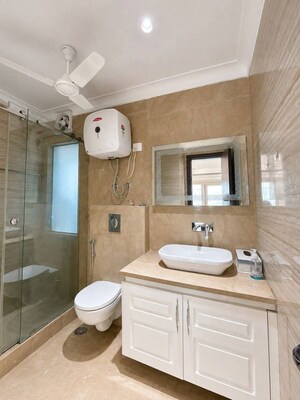 Bathroom in 5 BHK Builder Floor at Geetanjali Enclave – for Sale