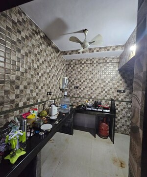 Kitchen in 2 BHK Apartment at Sunshine Willows, Ghansoli – for Rent