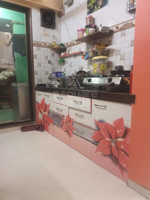 Kitchen in 1 BHK Apartment at Sunshine Willows, Ghansoli – for Rent