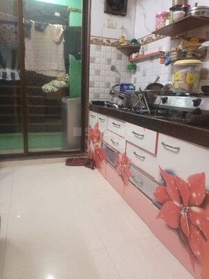 Kitchen in 1 BHK Apartment at Sunshine Willows, Ghansoli – for Rent