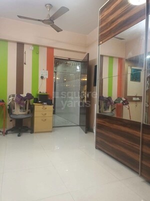 Living Room in 1 BHK Apartment at Sunshine Willows, Ghansoli – for Rent