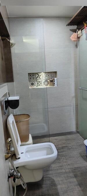 Bathroom in 1 BHK Apartment at K Raheja Raheja Residency, Malad East – for Rent