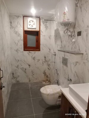 Bathroom in 3 BHK Builder Floor at Vasant Kunj – for Sale
