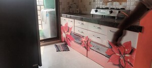 Kitchen in 1 BHK Apartment at Sunshine Willows, Ghansoli – for Rent