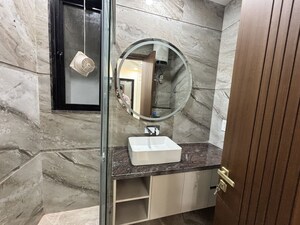 Bathroom in 4 BHK Builder Floor at Shanti Kunj – for Rent