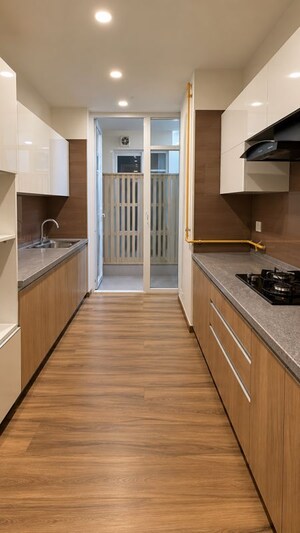Kitchen in 3 BHK Apartment at Conscient Hines Elevate, Sector 59 – for Rent