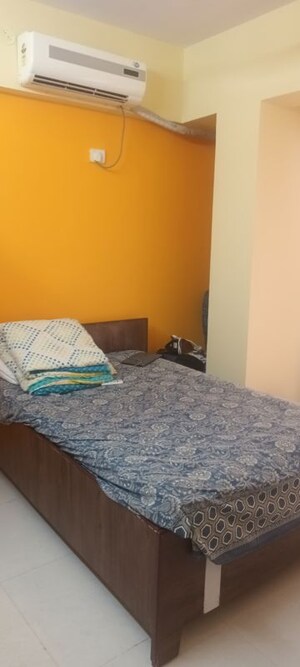 Bedroom in 1 BHK Apartment at Sunshine Willows, Ghansoli – for Rent