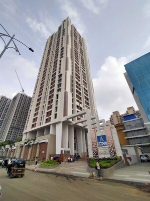 1 BHK Apartment – Exterior View View at Sunshine Willows, Ghansoli - for Rent
