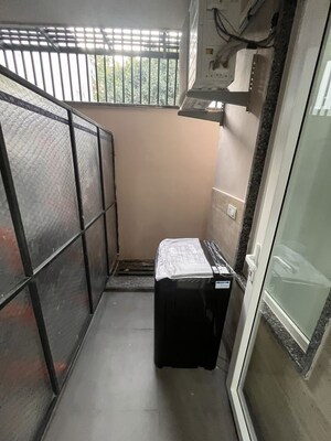 Staircase in 1 BHK Builder Floor at Sushant Lok I – for Rent