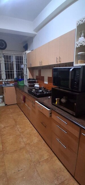 Kitchen in 3 BHK Apartment at Richmond Town – for Rent