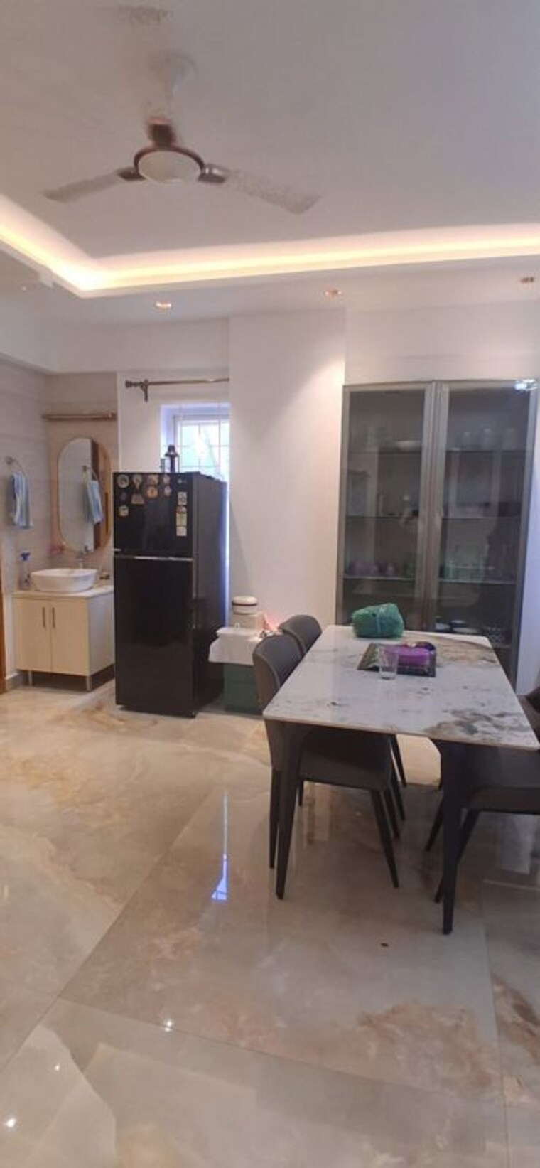 Dining area, richmond town 3 Bedroom 1600 Sq.Ft. Apartment In Richmond Town Bangalore 10769570
