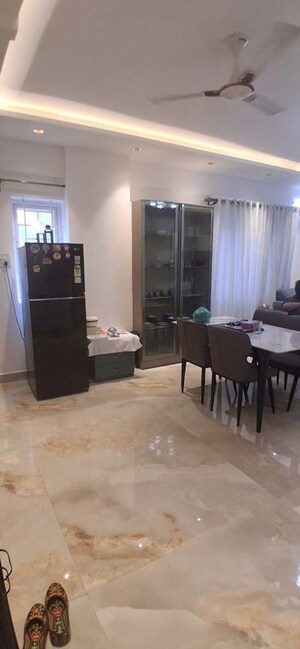 Dining Room in 3 BHK Apartment at Richmond Town – for Rent