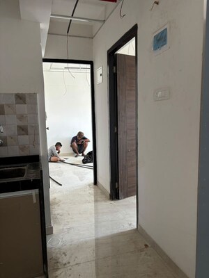 Building Lobby in 1.5 BHK Apartment at Ava Guru Dwarka, Dahisar East – for Rent