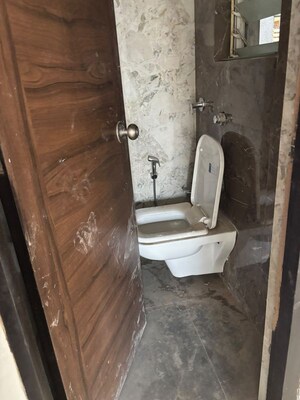 Bathroom in 1.5 BHK Apartment at Ava Guru Dwarka, Dahisar East – for Rent