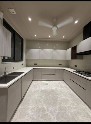 Kitchen in 4 BHK Builder Floor at Greater Kailash – for Rent