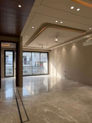 Living Room in 4 BHK Builder Floor at Greater Kailash – for Rent