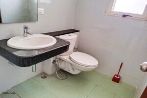 Bathroom in 1 BHK Independent House at Aple Ghar Society – for Rent