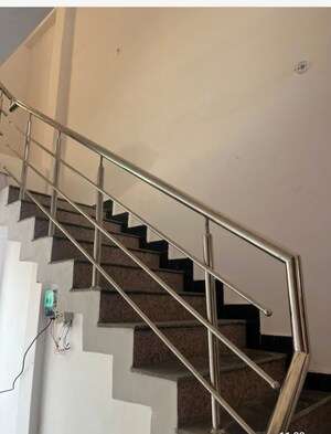 Staircase in 4 BHK Villa at Shankar Pur – for Sale
