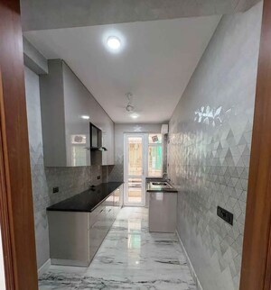 Building Lobby in 3 BHK Builder Floor at Greater Kailash I – for Rent