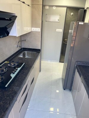 Kitchen in 2 BHK Apartment at Gami Avant, Vashi Sector 18 – for Sale