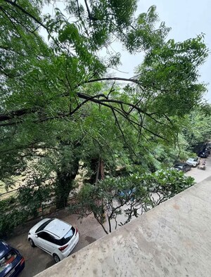 Plot Area in 4 BHK Apartment at Sarvodaya Enclave – for Rent