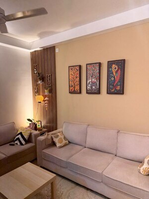 Living Room in 2 BHK Apartment at GM Global Techies Town, Electronic City Phase I – for Sale