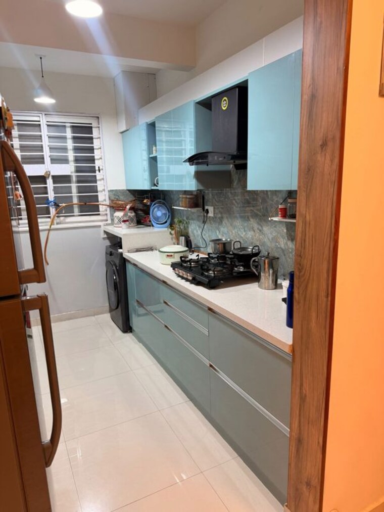 Kitchen, gm-global-techies-town 2 Bedroom 1000 Sq.Ft. Apartment In Electronic City Phase I Bangalore 10769604