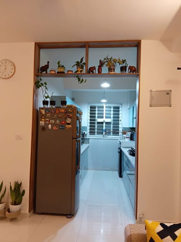 Kitchen, gm-global-techies-town 2 Bedroom 1000 Sq.Ft. Apartment In Electronic City Phase I Bangalore 10769604