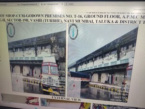  Shop – Exterior View View at Turbhe - for Sale