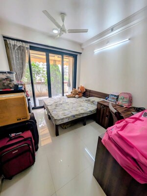 Bedroom in 2 BHK Apartment at Duville Riverdale Heights, Kharadi – for Rent