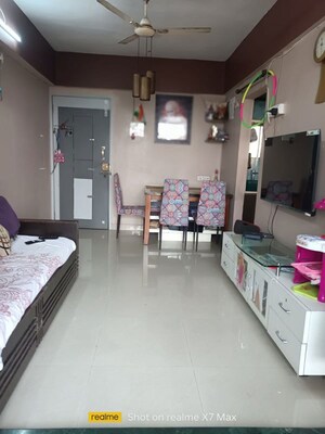 Living Room in 1 BHK Apartment at Sector 23 Ghansoli – for Rent