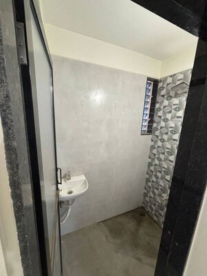 Bathroom in 1 BHK Apartment at Sector 23 Ghansoli – for Rent