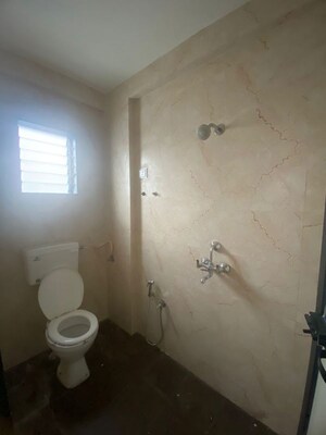 Bathroom in 1 BHK Apartment at Sector 23 Ghansoli – for Rent