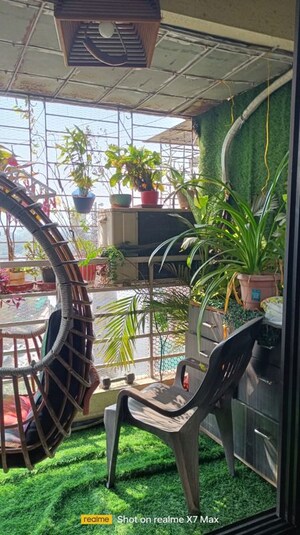 Balcony in 1 BHK Apartment at Sector 23 Ghansoli – for Rent