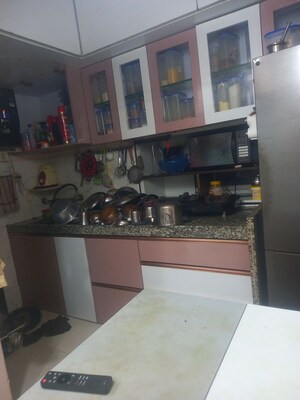 Living Room in 1.5 BHK Apartment at Kapad Bazar – for Rent
