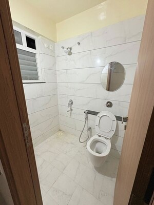 Bathroom in 2 BHK Apartment at Majestique Marbella Phase 1, Kharadi – for Rent