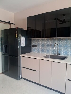 Kitchen in 3 BHK Builder Floor at Cunningham Road – for Rent
