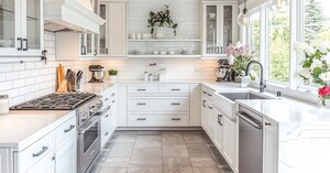 Kitchen in 3 BHK Builder Floor at Sector 1 Greater Noida – for Sale