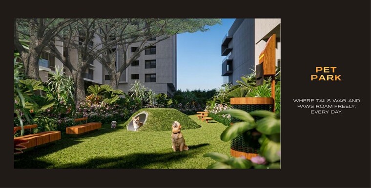 Garden, radhey-skyverse 3 Bedroom 1758 Sq.Ft. Apartment In Osman Nagar Hyderabad 10769958