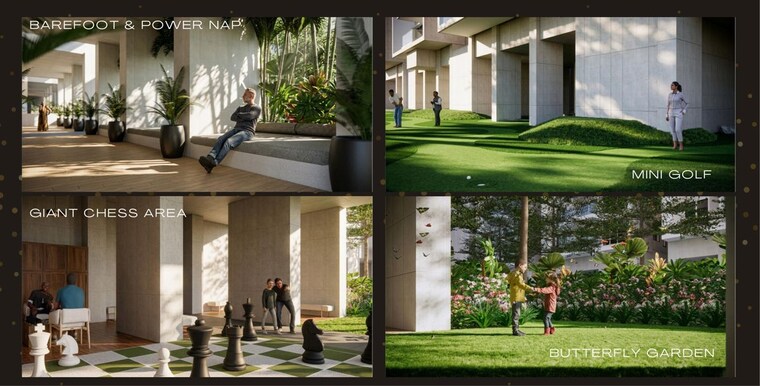 Garden, radhey-skyverse 3 Bedroom 1980 Sq.Ft. Apartment In Osman Nagar Hyderabad 10769969