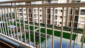 Balcony in 2 BHK Apartment at My Home Avatar, Gachibowli – for Rent