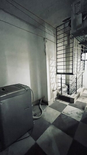 Staircase in 3 BHK Builder Floor at Freedom Fighters Enclave – for Sale