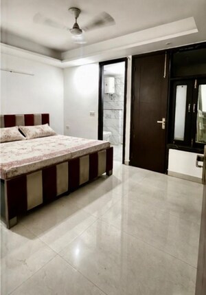 Bedroom in 3 BHK Builder Floor at Freedom Fighters Enclave – for Sale