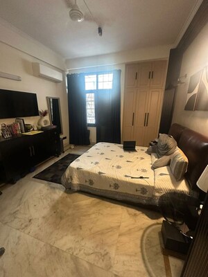 Living Room in 4 BHK Builder Floor at Defence Colony – for Sale
