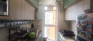 Kitchen in 1.5 BHK Apartment at Piramal Revanta, Mulund West – for Rent