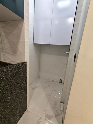 Bathroom in 3 BHK Apartment at Eligible Apartment, Borivali West – for Rent