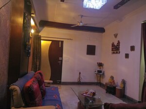 Living Room in 3 BHK Builder Floor at Rajendra Nagar Sector 3 – for Rent