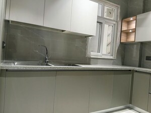 Kitchen in 3 BHK Builder Floor at Greater Kailash I – for Sale